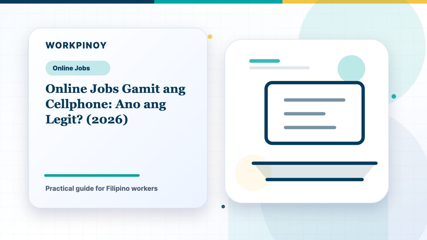 Online Jobs Gamit ang Cellphone: Ano ang Legit? (2026)
